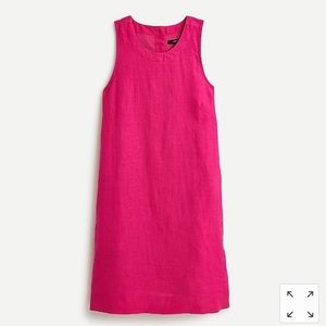 JCREW Linen Shift Dress